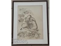 Dimităr Kazakov-Neron tablou 1962