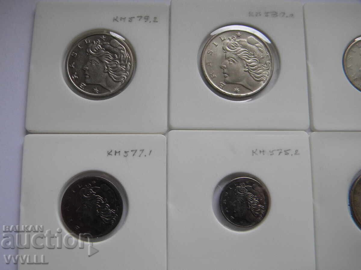 Brazilia 7 monede 1958, 1967, 1969, 1970 - 5
