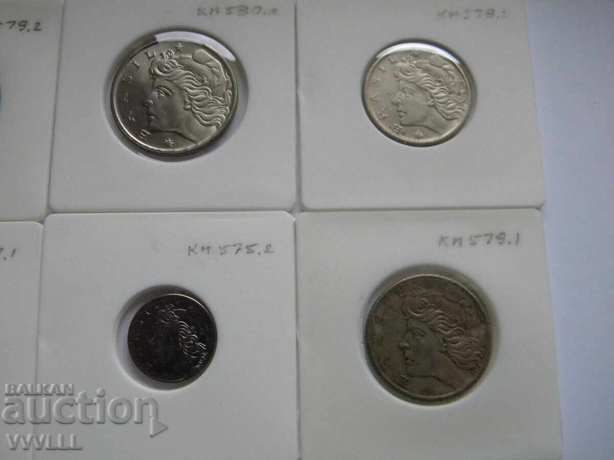 Brazilia 7 monede 1958, 1967, 1969, 1970 - 6