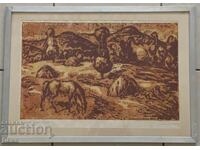 Grafică de Vidoe Vălov din 1982