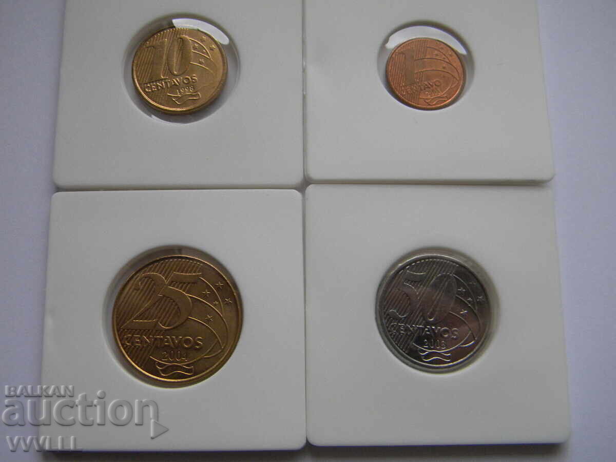 Δημοπρασία Βραζιλία 6 νομίσματα 1995, 1998, 2003, 2004 Δημοπρασία Βραζιλία 6 νομίσματα 1995, 1998, 2003, 2004