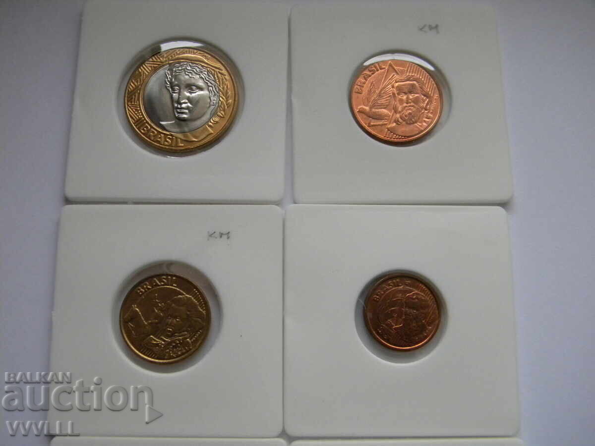 Βραζιλία 6 νομίσματα 1995, 1998, 2003, 2004 - 5 Βραζιλία 6 νομίσματα 1995, 1998, 2003, 2004 - 5
