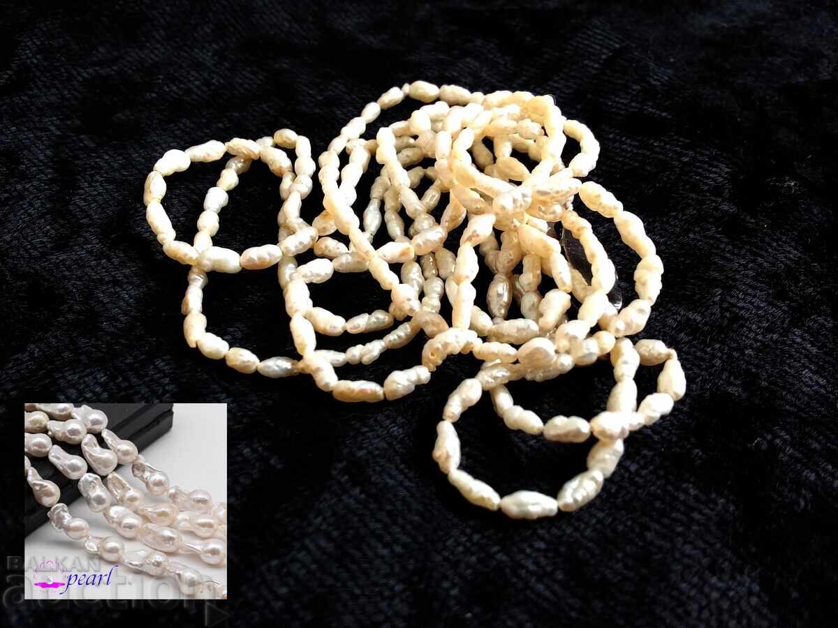 Colier din perle de orez de apă dulce