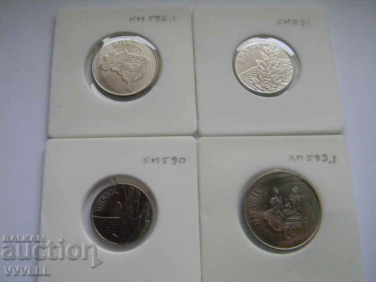 Brazilia 6 monede 1981, 1982, 1985 g - 5