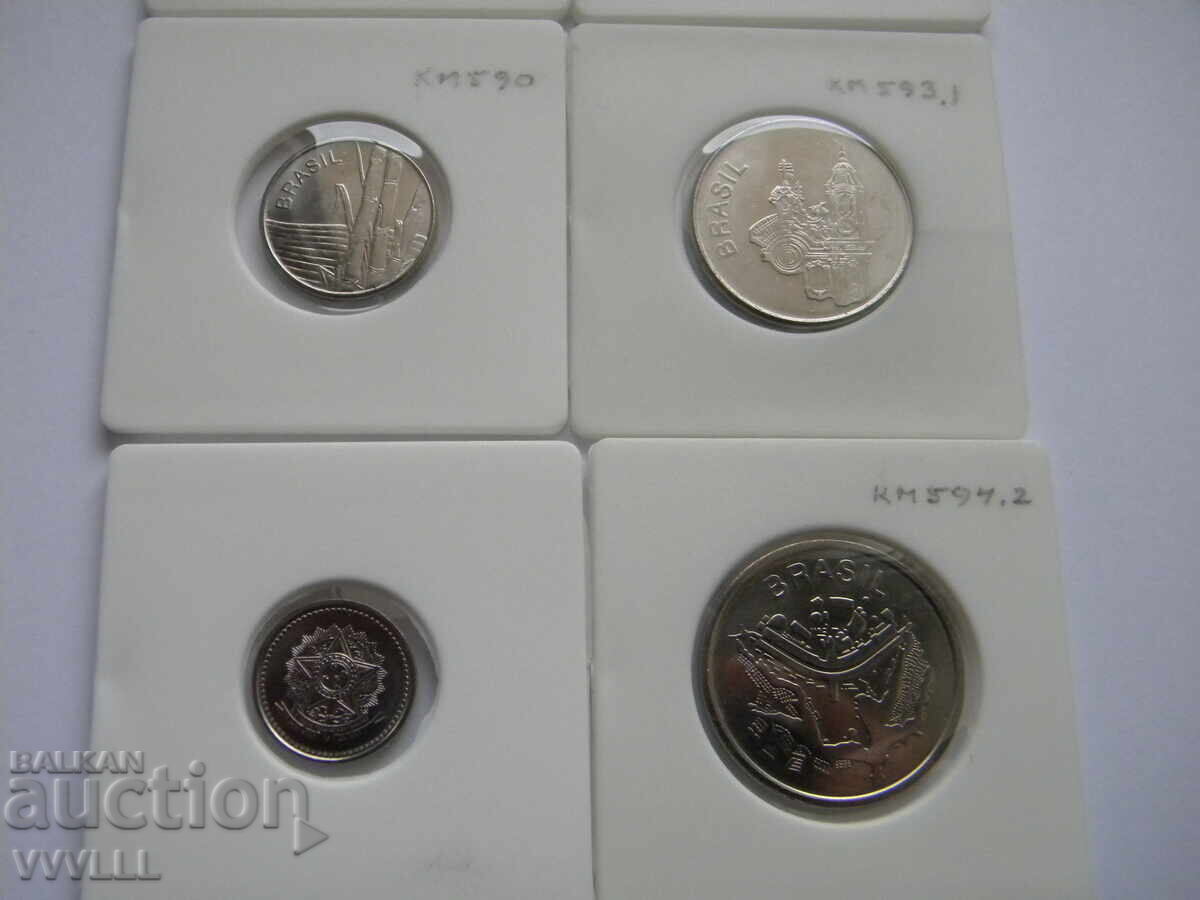 Brazilia 6 monede 1981, 1982, 1985 g - 6