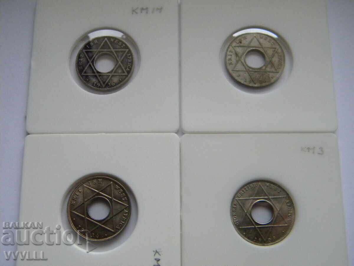 Africa de Vest Britanică 6 monede 1909, 1934, 1944, 1936 cu preț € 30.00 | 58.68 BGN Africa de Vest Britanică 6 monede 1909, 1934, 1944, 1936 cu preț € 30.00 | 58.68 BGN