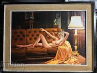 Красива картина на платно с маслени бои