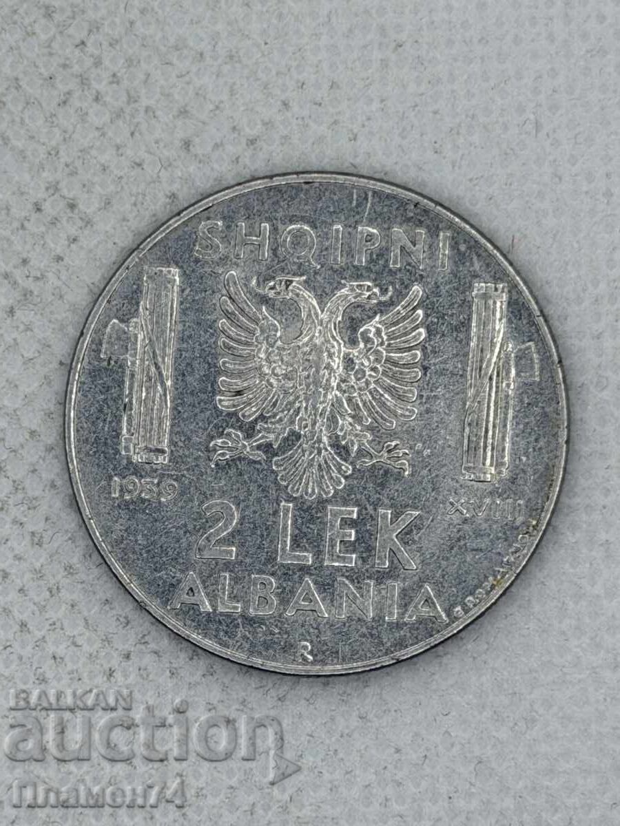 2 Lekë 1939 Albania
