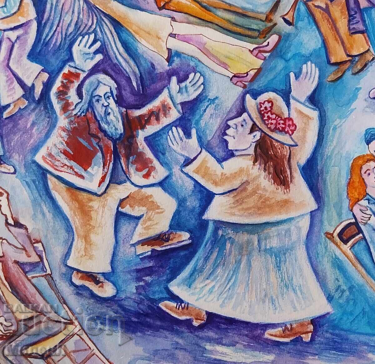 Livrarea Desen umoristic Cârciumă