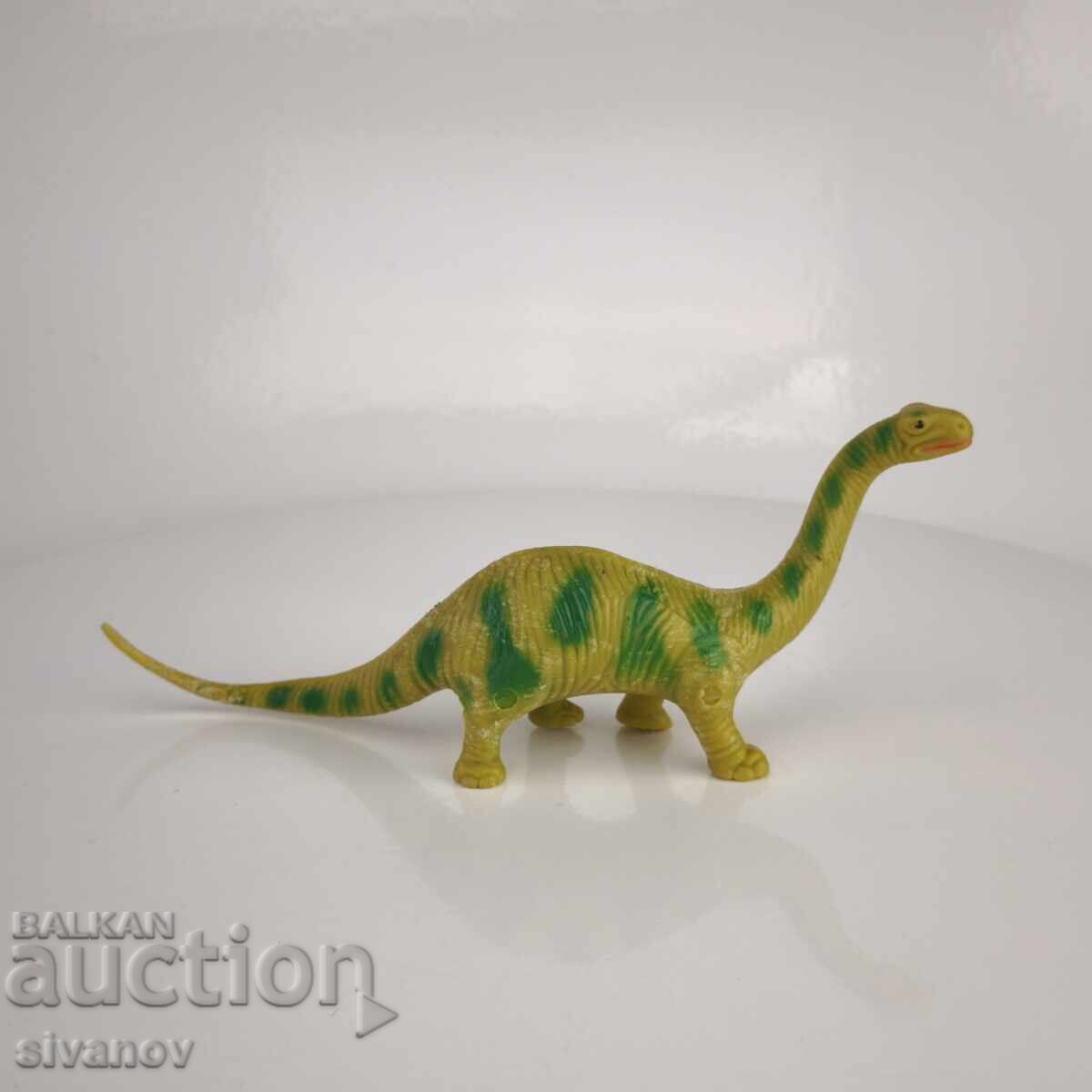Licitație Figurină veche de jucărie dinozaur plastic #6259