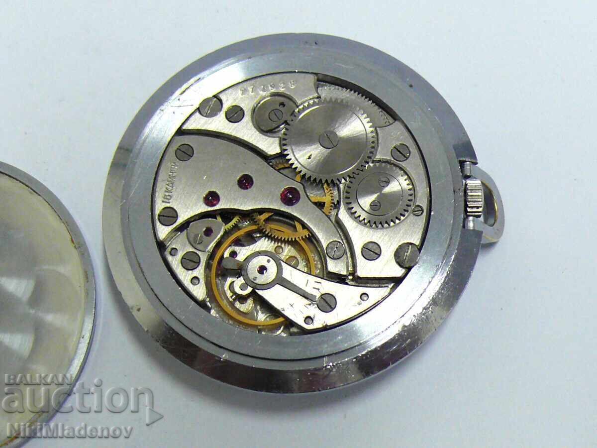 Ceas de buzunar Sovietic Molnija Molniya USSR Regulator - 6