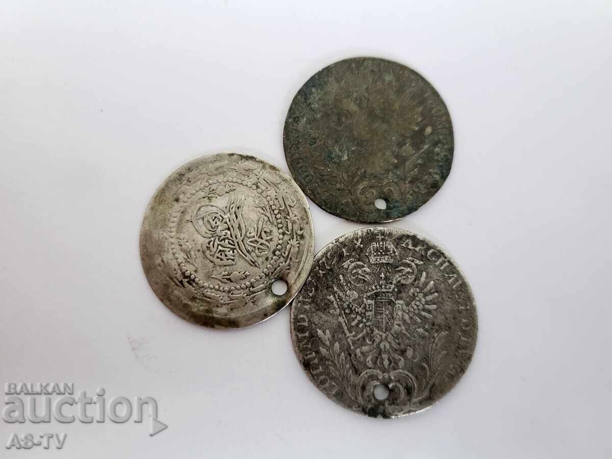 5 monede de argint - 5