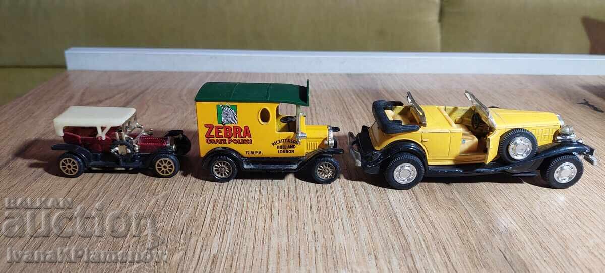 Δημοπρασία Μεταλλικά αυτοκινητάκια για συλλέκτες, 3 τεμάχια Δημοπρασία Μεταλλικά αυτοκινητάκια για συλλέκτες, 3 τεμάχια