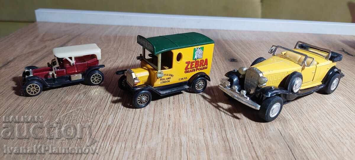 Μεταλλικά αυτοκινητάκια για συλλέκτες, 3 τεμάχια Μεταλλικά αυτοκινητάκια για συλλέκτες, 3 τεμάχια