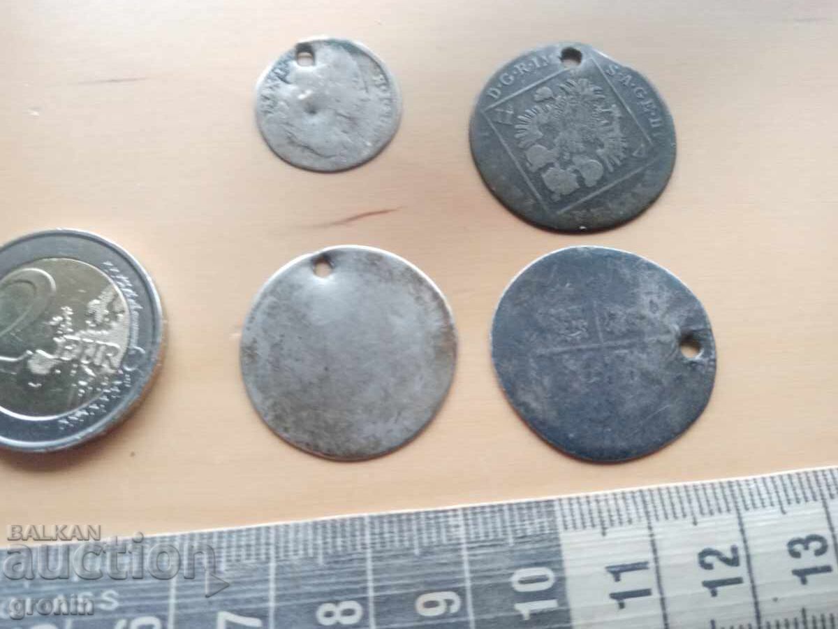 Lot silver, coins, Austria-Hungary, Bavaria, kreutzer, jewelry, old with price € 45.00 | 88.01 BGN Lot silver, coins, Austria-Hungary, Bavaria, kreutzer, jewelry, old with price € 45.00 | 88.01 BGN