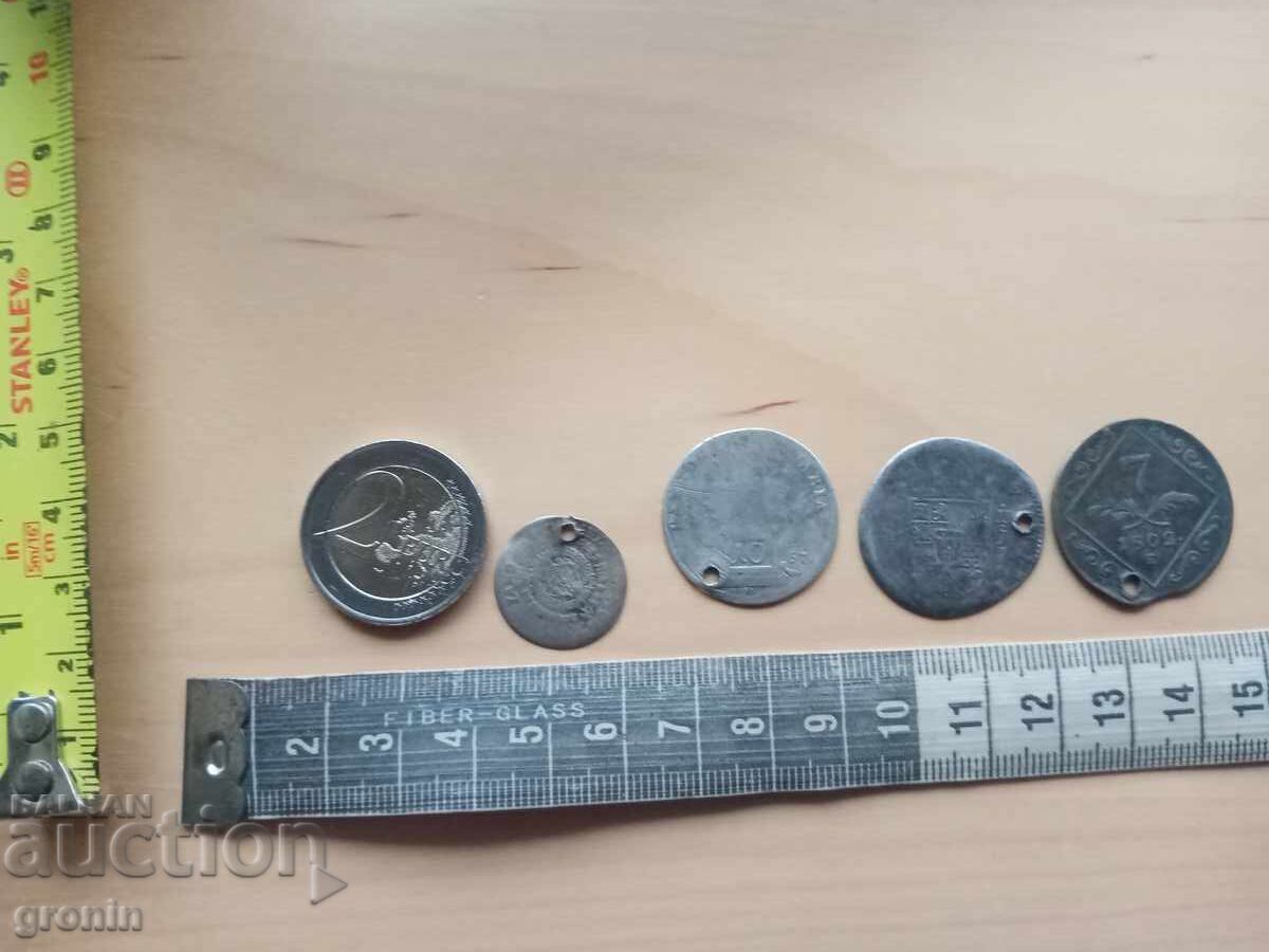 Delivery of Lot silver, coins, Austria-Hungary, Bavaria, kreutzer, jewelry, old Delivery of Lot silver, coins, Austria-Hungary, Bavaria, kreutzer, jewelry, old