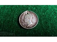 Ηνωμένο Βασίλειο 6 πένες, 1838 - 1866