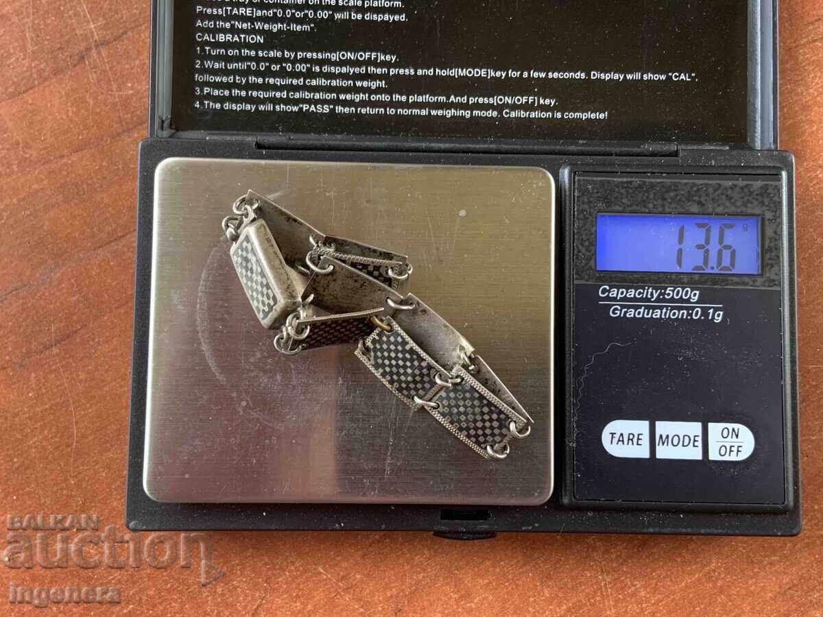 Grivnă argint 875 marcaj - 6