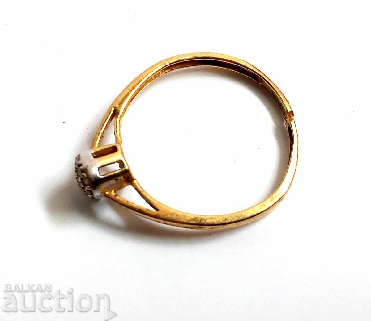 Vintage 18-karat gold ring with price € 165.00 | 322.71 BGN