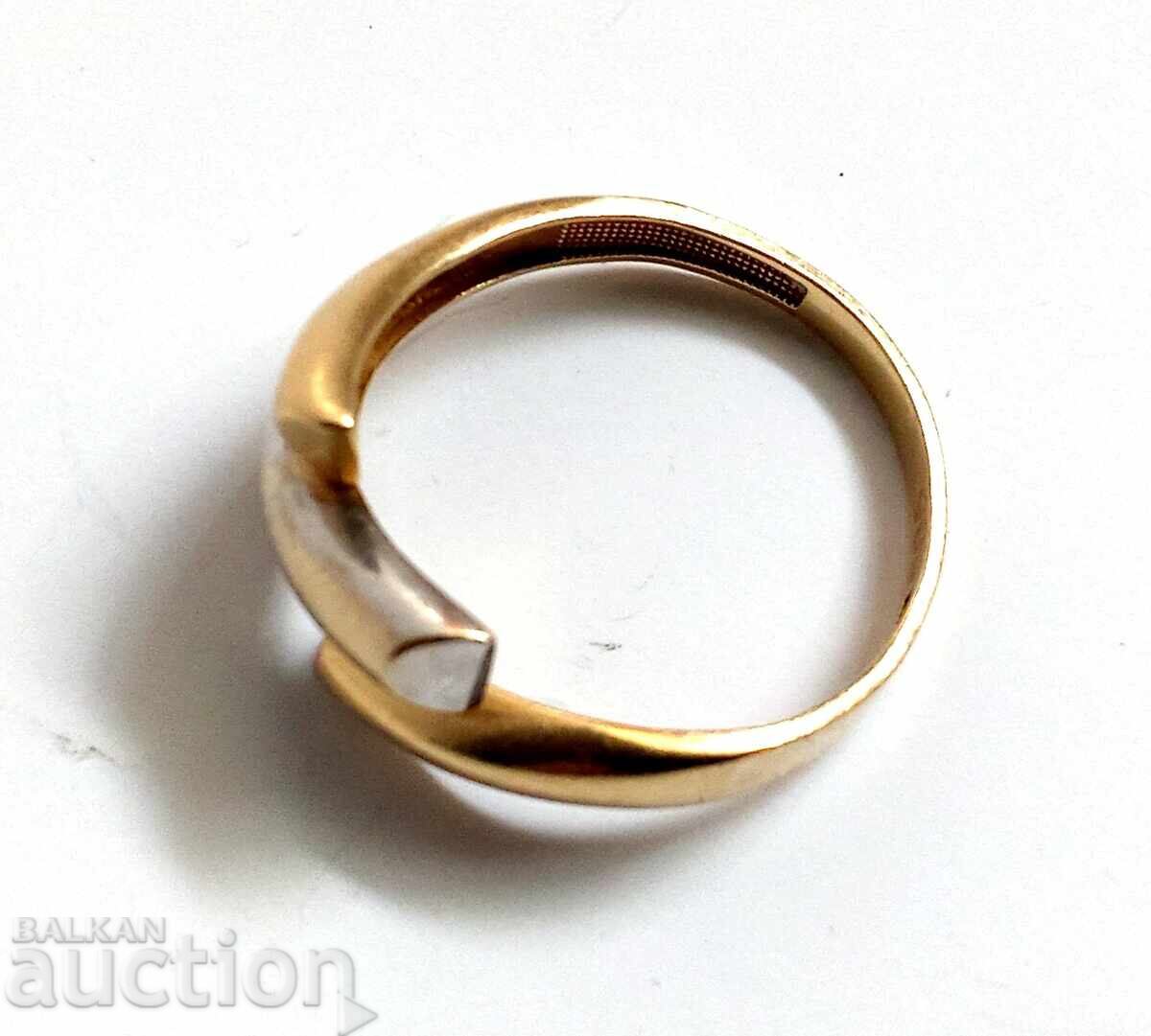 Δημοπρασία Βίντατζ δαχτυλίδι από χρυσό 14 καρατίων