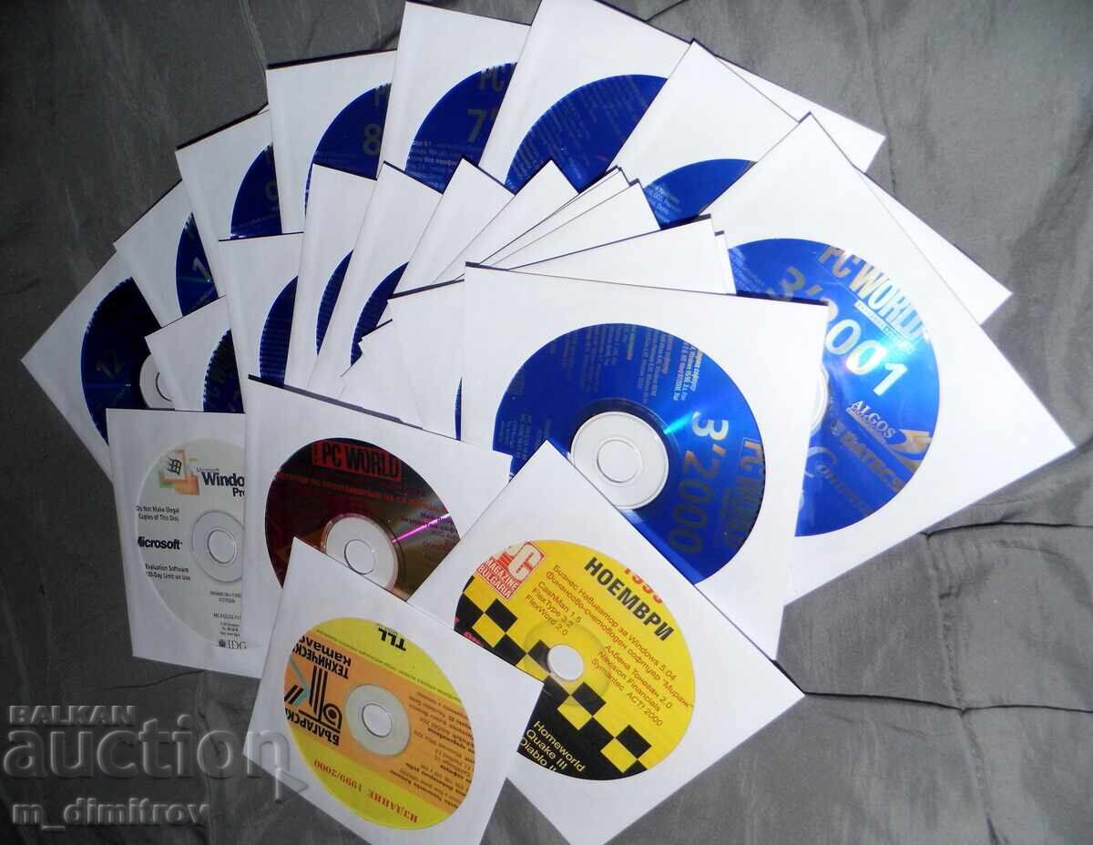 Доставка на Лот списания PC WORLD, в-к COMPUTERWORLD и др.