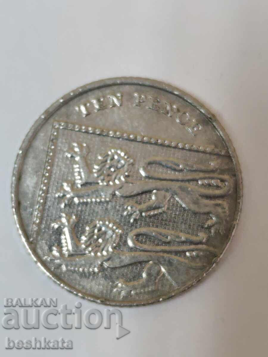 Ηνωμένο Βασίλειο - 10 πένες (2014) με τιμή € 0.19 | 0.37 BGN