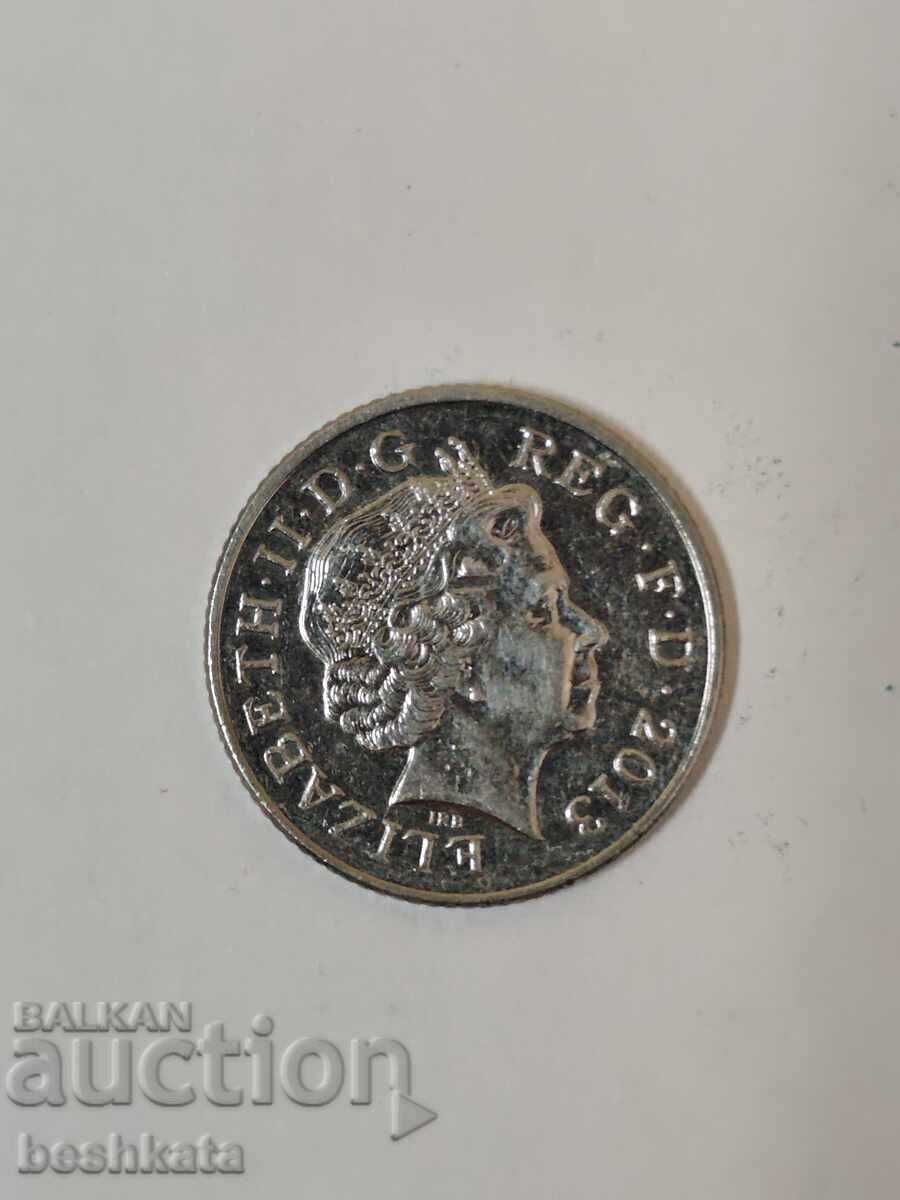 Marea Britanie - 10 pence (2013)