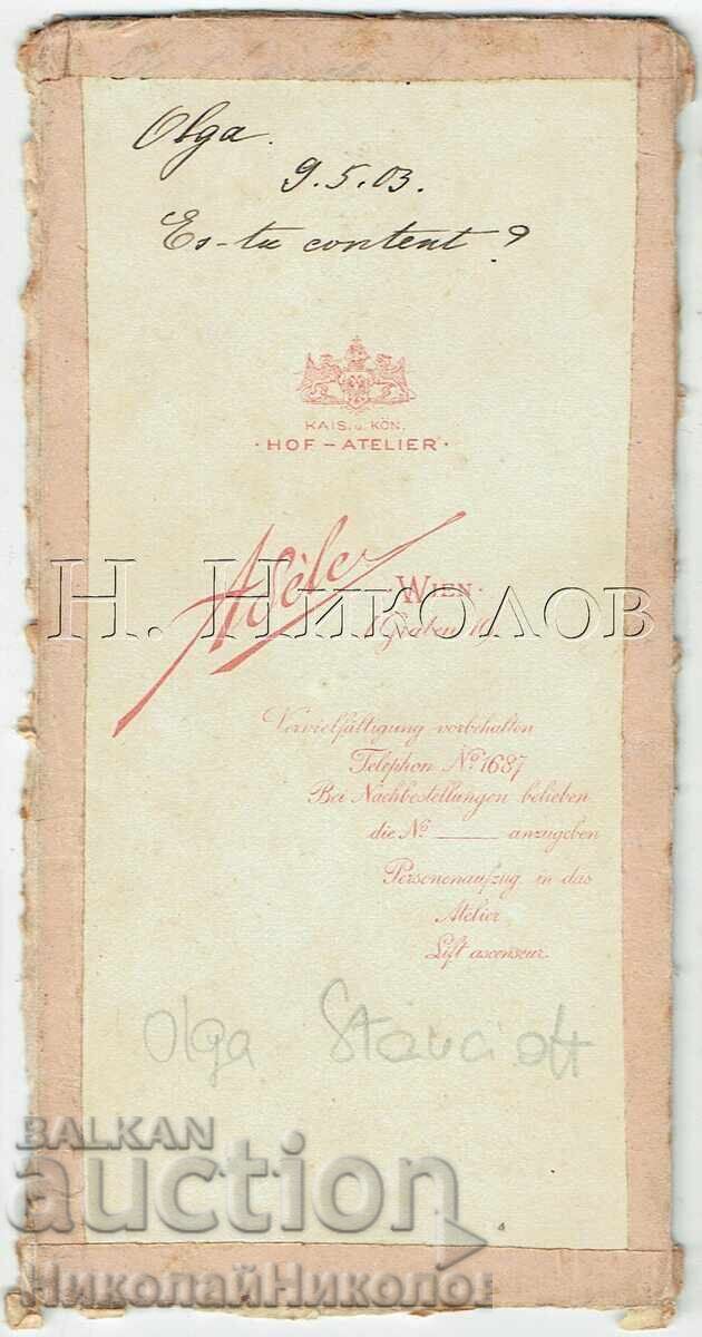 Ruse Photo Cardboard Olga Simeonova-Stanchova Orphan Wanderer E97 with price € 149.00 | 291.42 BGN