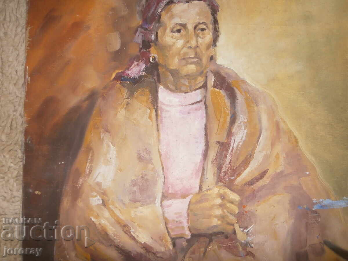 Portret m.b. pânză I. Manasiev ? cu preț € 400.00 | 782.33 BGN