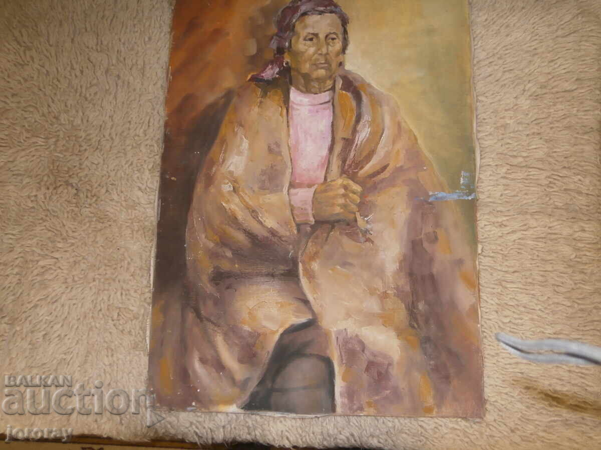 Portret m.b. pânză I. Manasiev ?