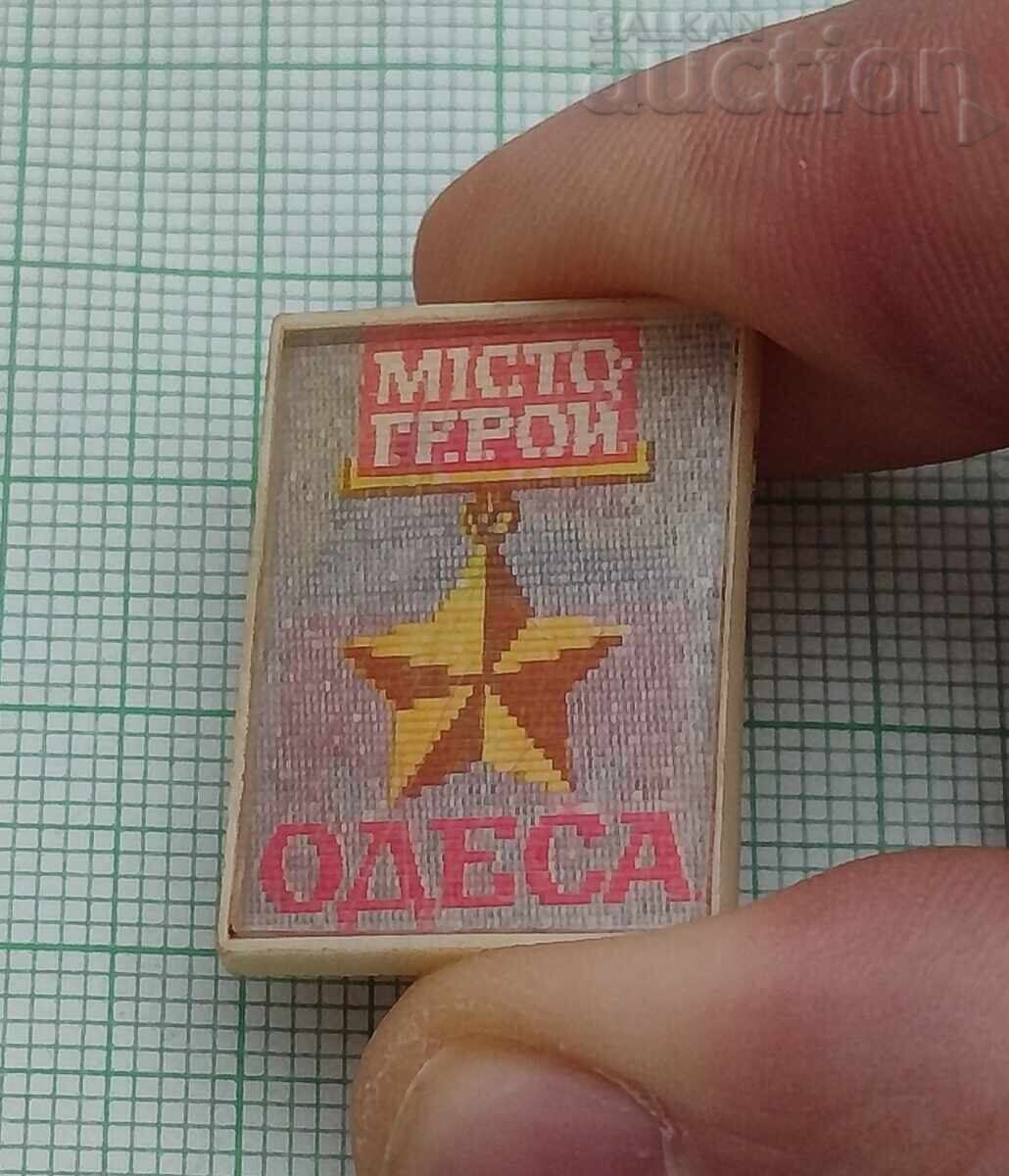 ODESA HERO CITY STEREO BADGE