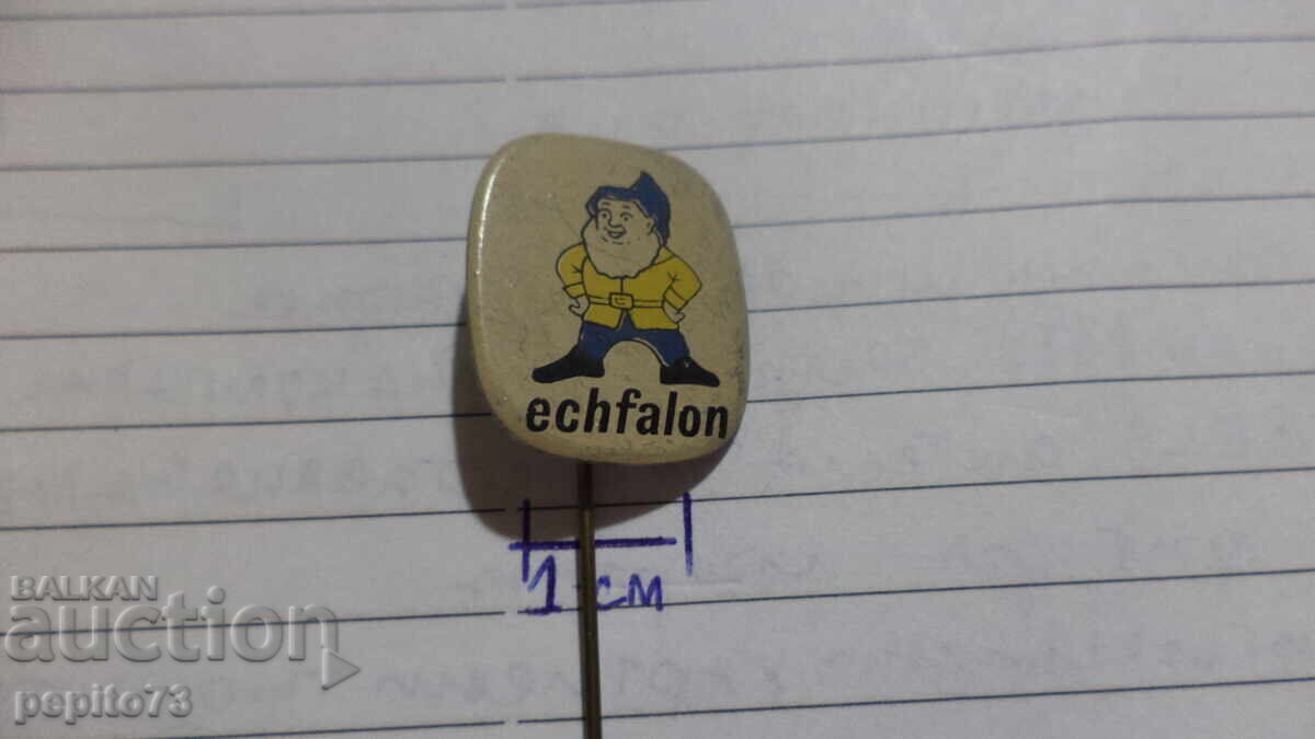 Znachka διαφημιστική, Echfalon μάρκα οικιακά σκεύη με τιμή € 1.00 | 1.96 BGN