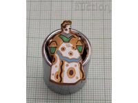 FEMEI CU CAL, INSIGNĂ URSS, EMAIL