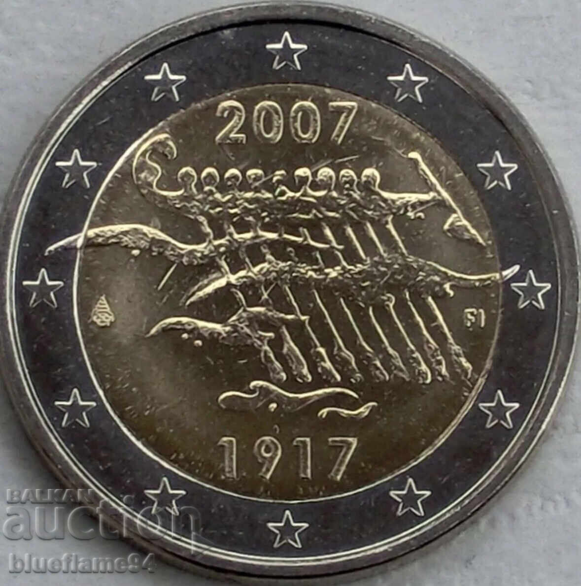 2 евро Финландия 2007
