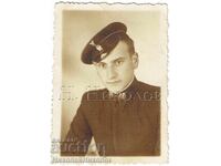 1941 FOTOGRAFIE MICĂ VECHE CU UN GIMNAZIU DIN SVIȘTOV ÎN STUDIO E987