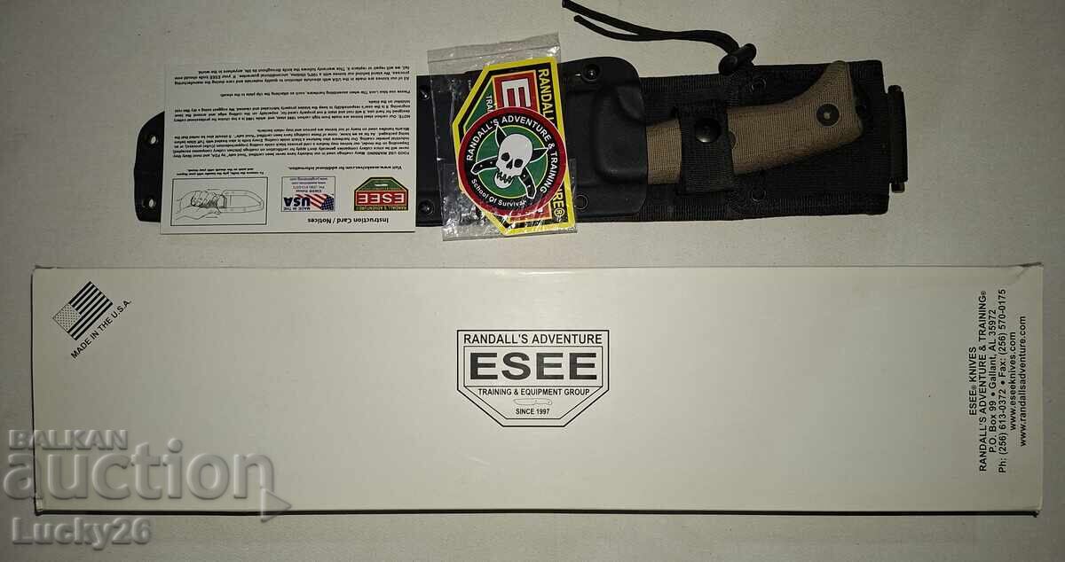 Μεγάλο ορειβατικό μαχαίρι ESEE Junglas Knife ΑΧΡΗΣΙΜΟΠΟΙΗΤΟ - 6
