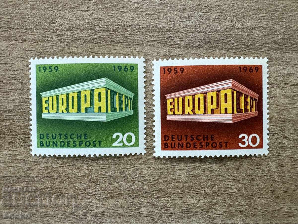 Γερμανία - Γραμματόσημα EUROPA (1969) MNH