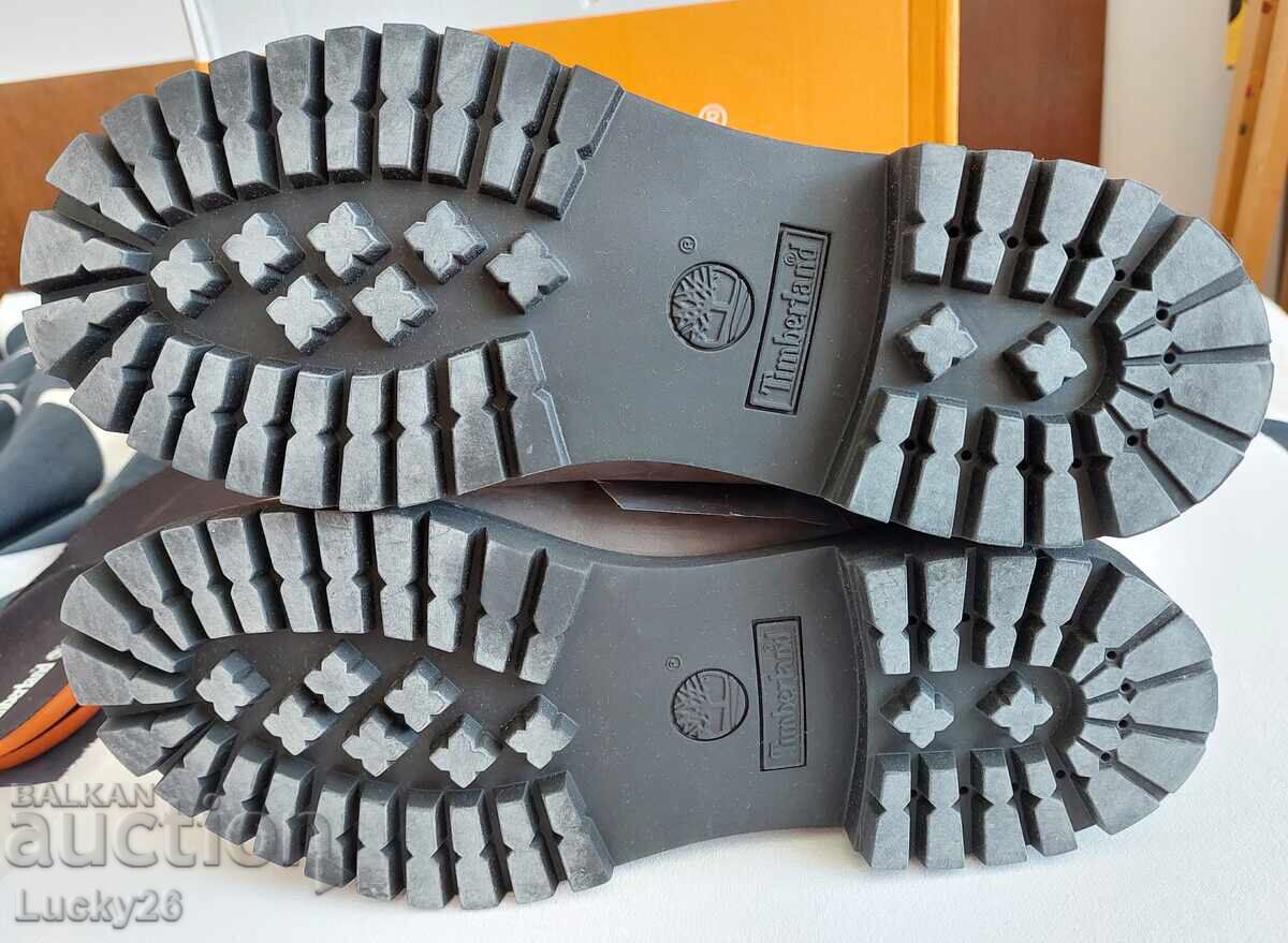 Μπότες Nubuck Timberland Premium 6-Inch Lace Up Γκρι - 46 Καινούργια με τιμή € 112.50 | 220.03 BGN