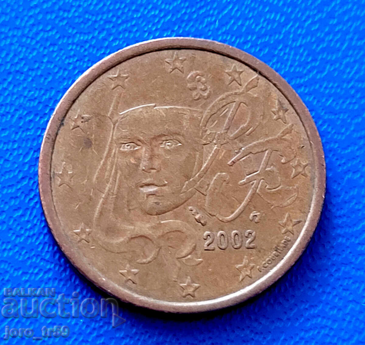 Γαλλία 5 λεπτά /5 Euro cent/ 2002