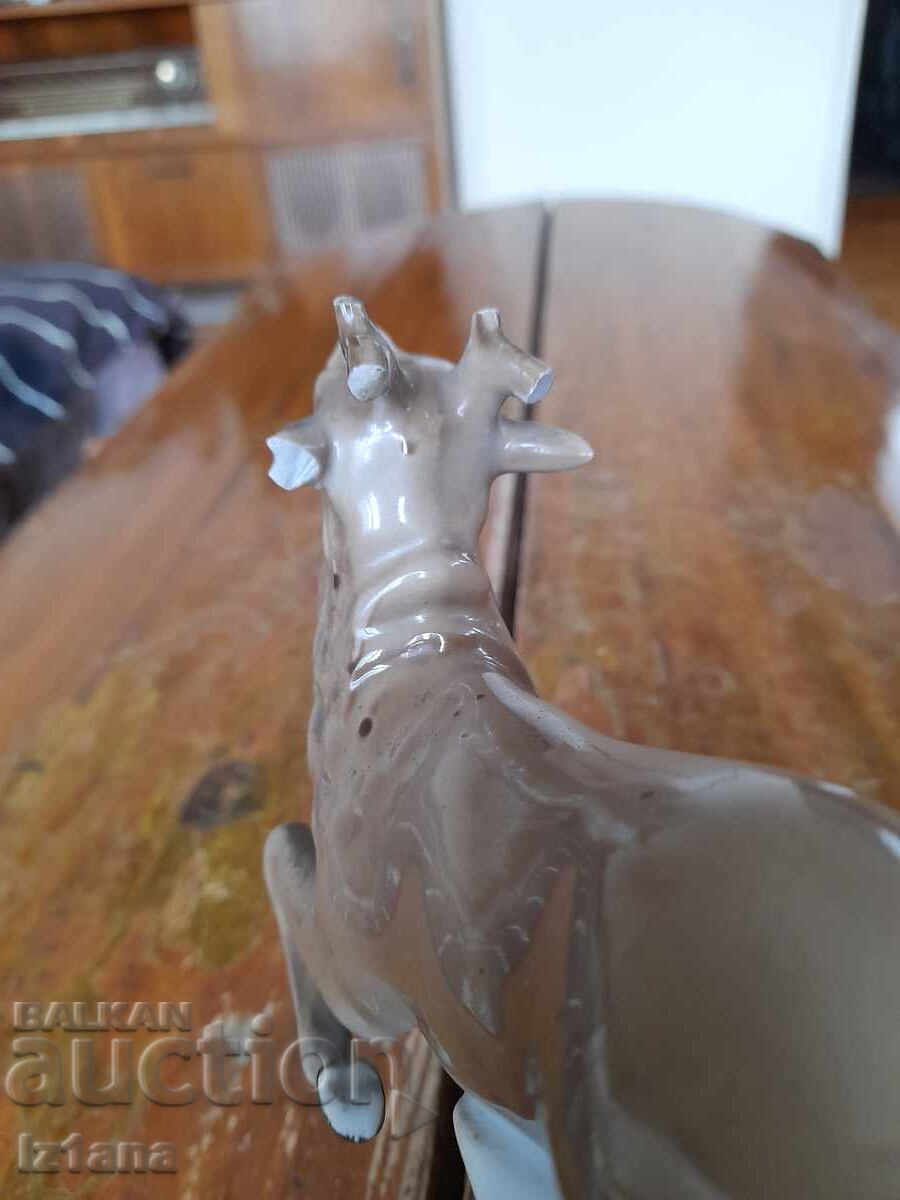 Παλαιό Πορσελάνινο ειδώλιο Ελαφιού - 5