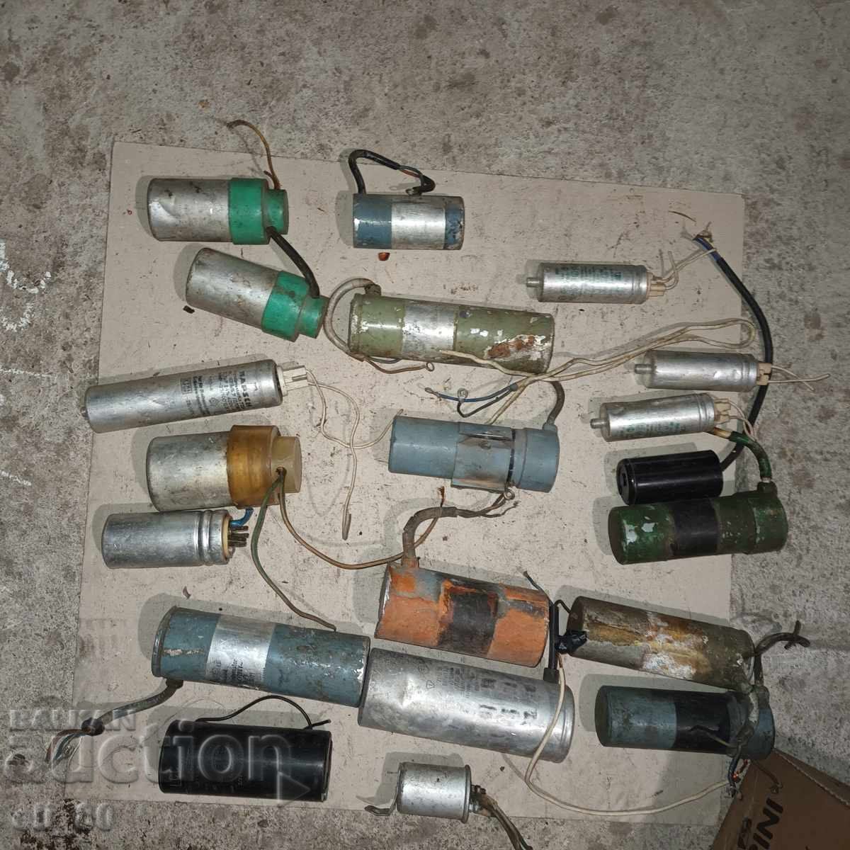 Δημοπρασία Μεγάλη παρτίδα πυκνωτών για ηλεκτρικούς κινητήρες