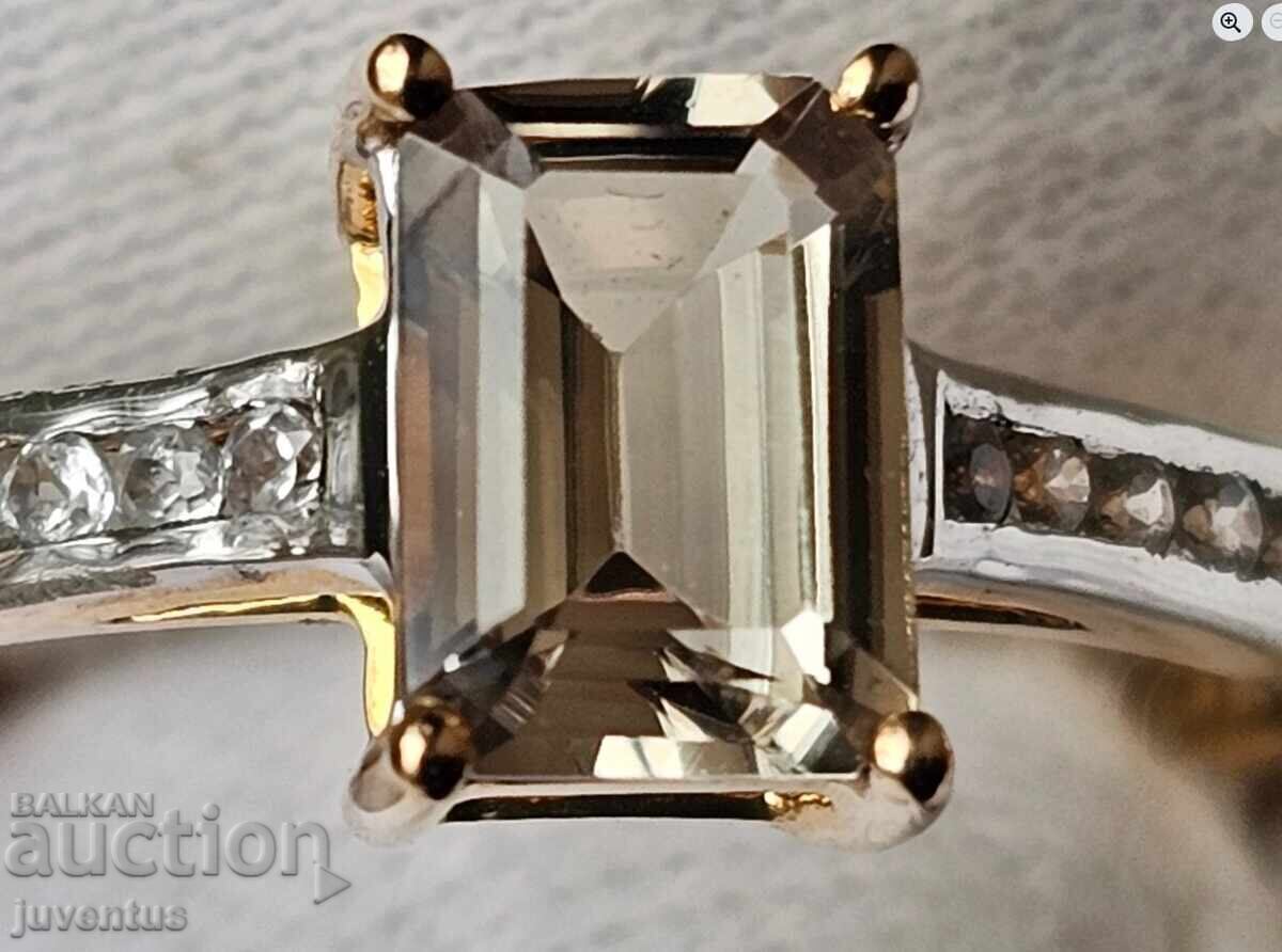 GOLD RING WITH NATURAL SULTANITE (TURKEY) CERTIFICATE with price € 550.00 | 1075.71 BGN