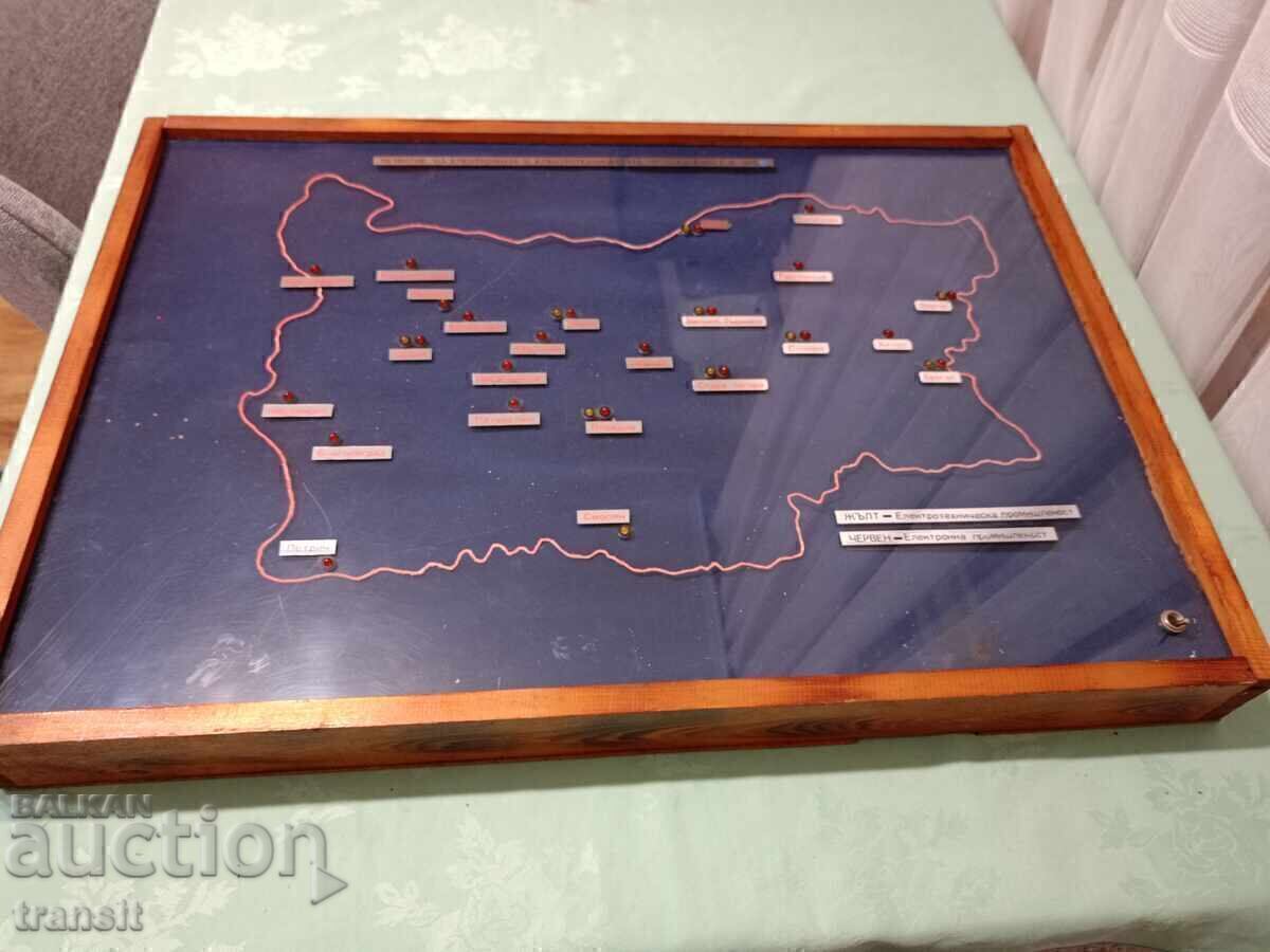 Model, mockup of NRB electronics and electronic industry