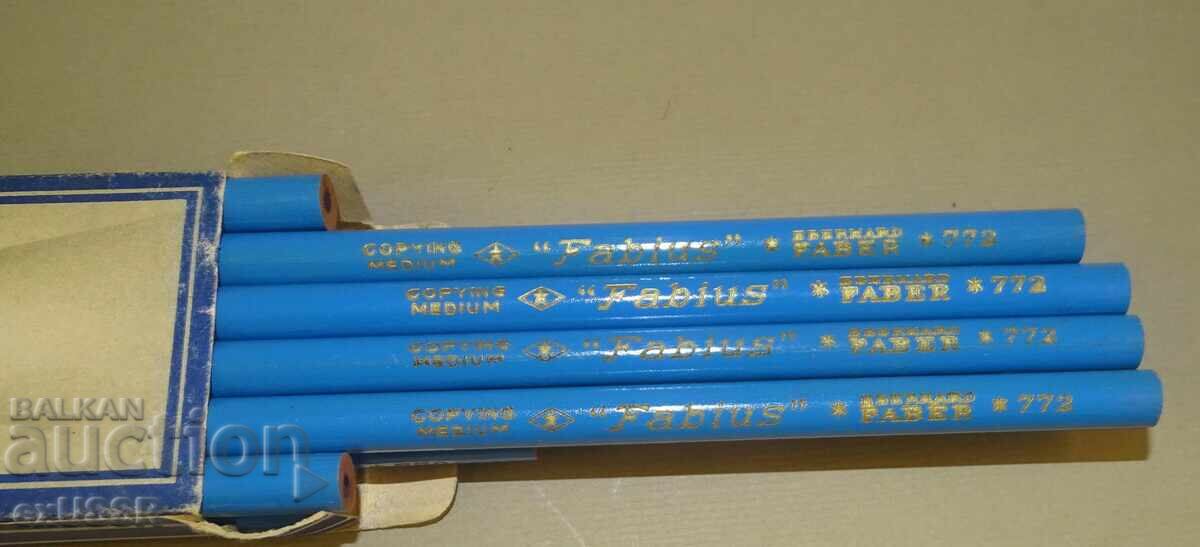 30 de Creioane Vechi FABER FABER 12 buc, cutie - 5