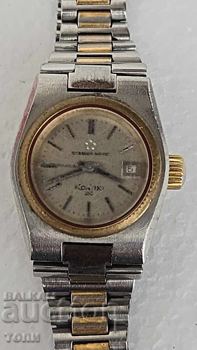 ETERNA AUTOMATIC SWISS MADE RARE WORKS WITHOUT WARRANTY BZC!