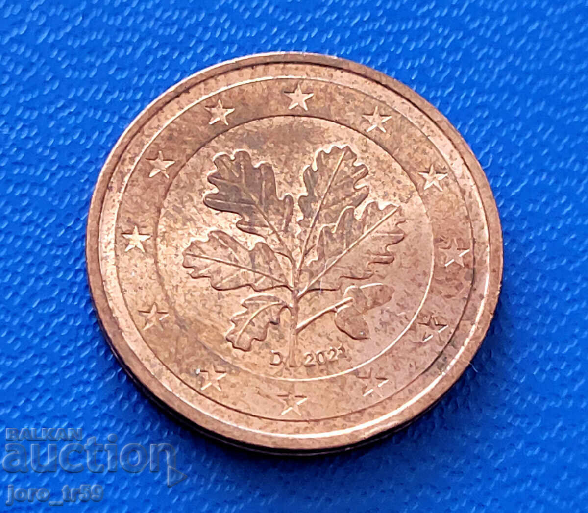 Germania 2 eurocenți Euro cent 2021D
