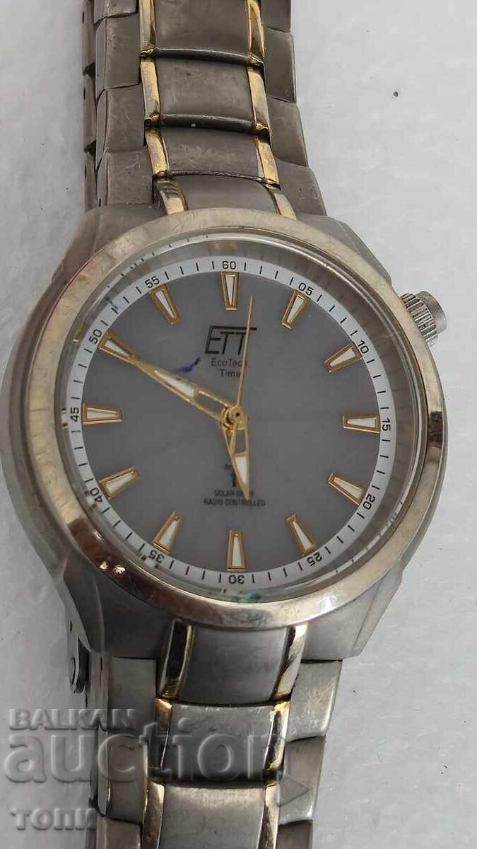 ETT QUARTZ TITANIUM ECO SOLAR RAR NU ȘTIU DACĂ FUNCȚIONEAZĂ BZC cu preț € 6.50 | 12.71 BGN ETT QUARTZ TITANIUM ECO SOLAR RAR NU ȘTIU DACĂ FUNCȚIONEAZĂ BZC cu preț € 6.50 | 12.71 BGN