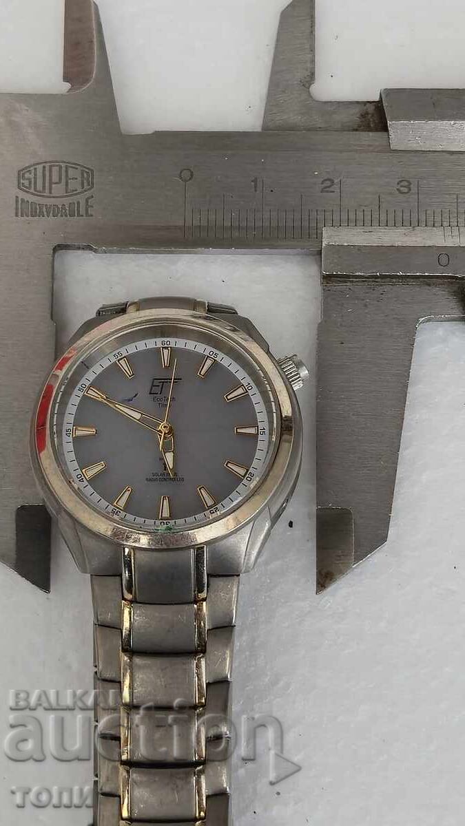 ETT QUARTZ TITANIUM ECO SOLAR RAR NU ȘTIU DACĂ FUNCȚIONEAZĂ BZC - 7 ETT QUARTZ TITANIUM ECO SOLAR RAR NU ȘTIU DACĂ FUNCȚIONEAZĂ BZC - 7