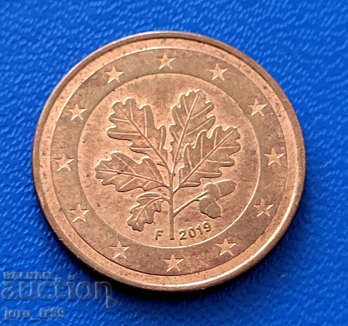 Германия 5 евроцента Euro cent 2019F