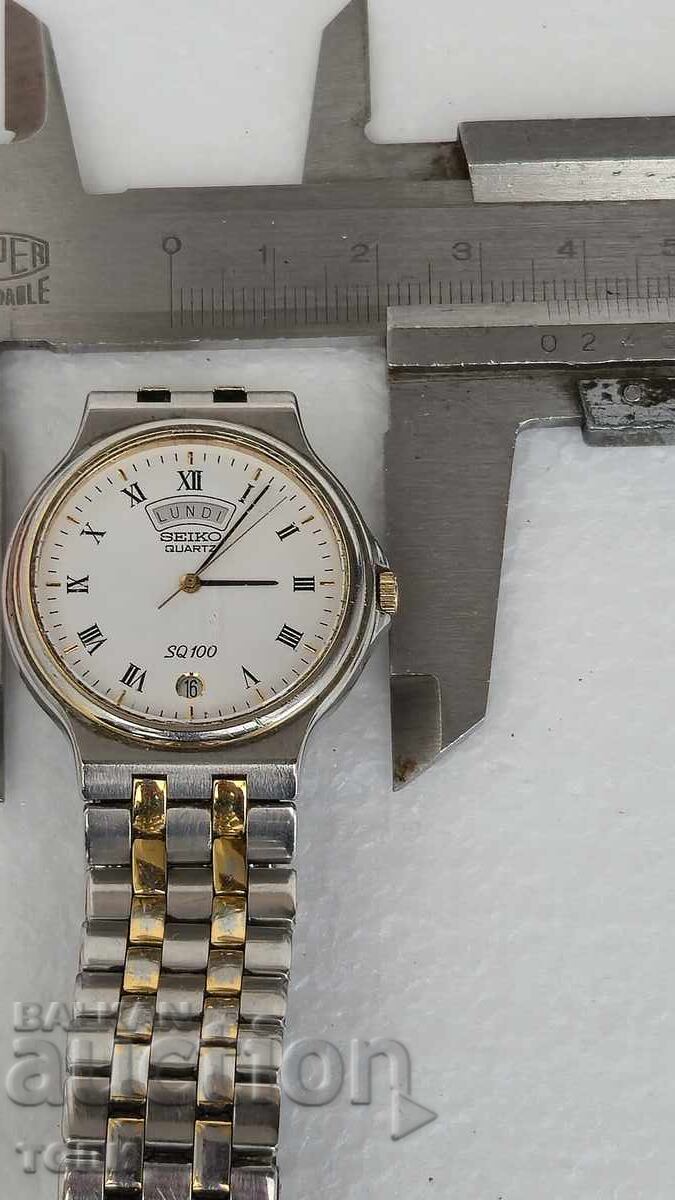 SEIKO QUARTZ JAPAN РЯДЪК РАБОТИ БЕЗ ГАРАНЦИЯ БЗЦ  !!!! - 6